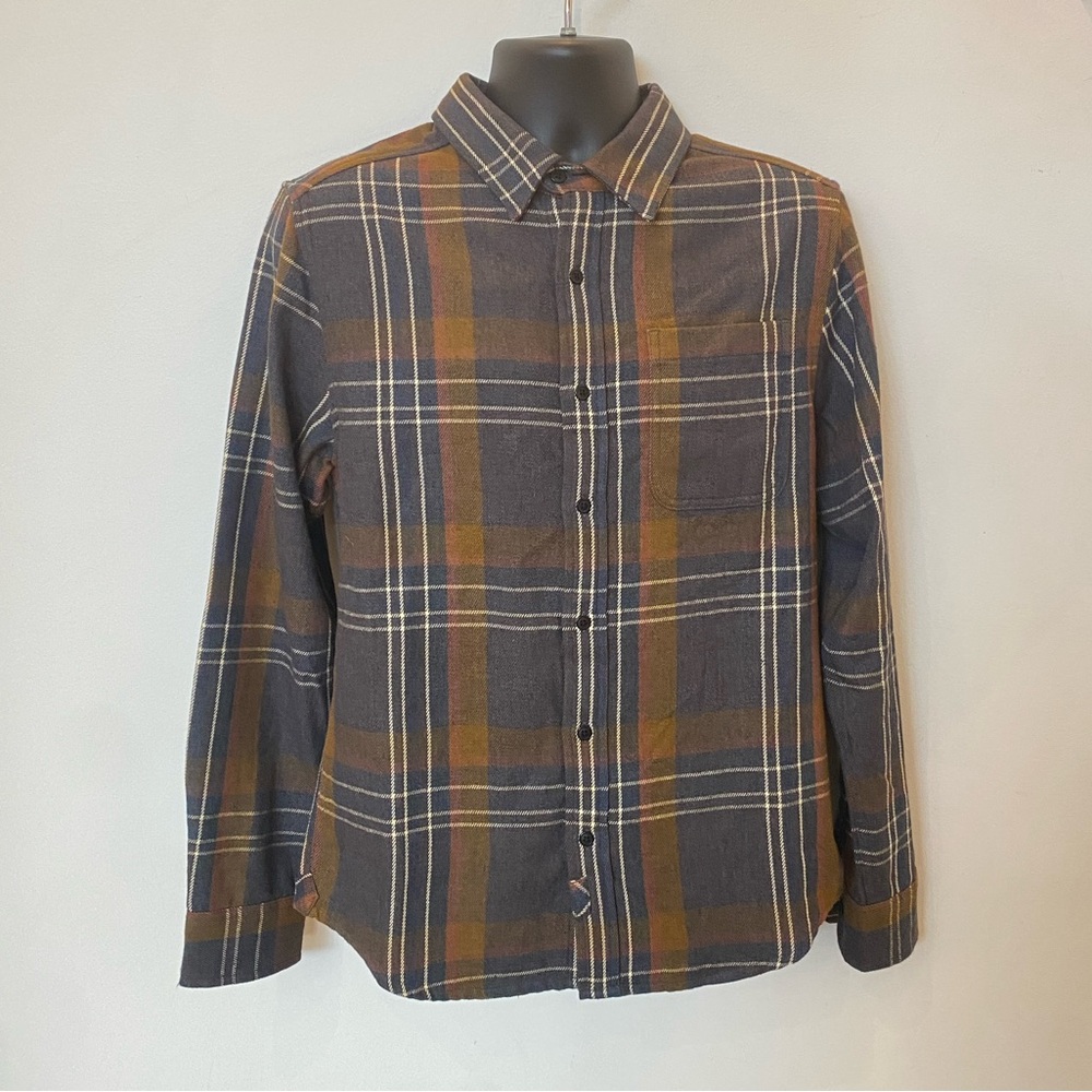 Bridge & Burn Jude Shirt in Twilight Plaid | S | NWT